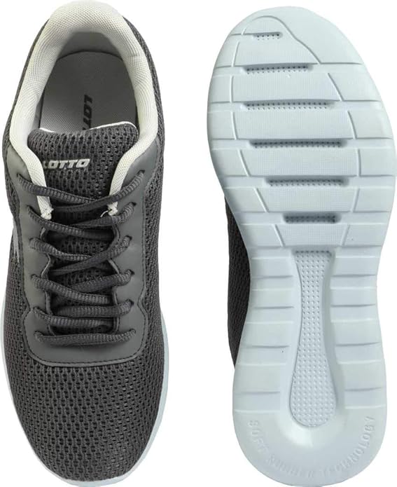 Lotto Men's Sconto D. Grey/L. Grey Walking Shoes - 8 UK (AE5354-222)