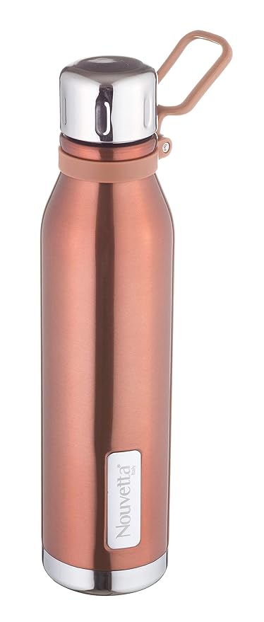 Nouvetta EMIRATES DOUBLE WALL BOTTLE 750 ML SET OF 2 PC - COPPER