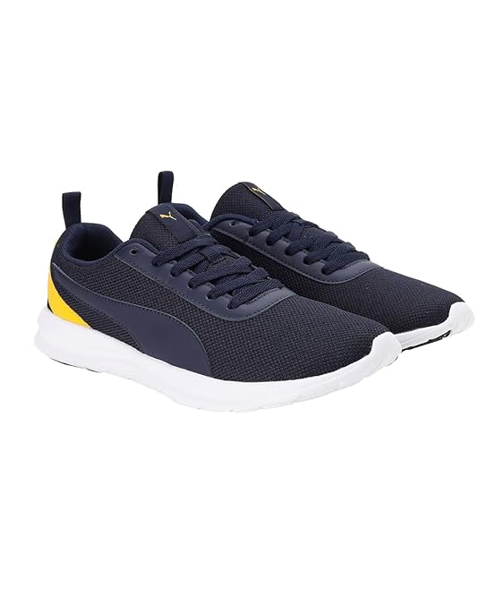 Puma Men Zelus Sneaker (Peacoat-Spectra Yellow-White , 9 )