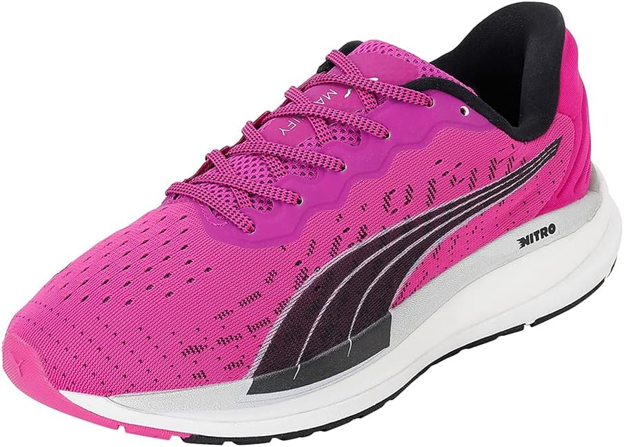 PUMA Magnify Nitro WNS Women's Boat Shoe ( purple/black , 4 UK )