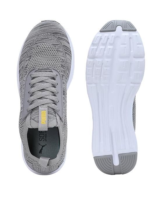 Puma Mens Ziggy Idp Running Shoe ( Gray , 10 )
