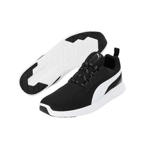 Puma Unisex-Adult Buzz Black-White Sneaker - 11 UK
