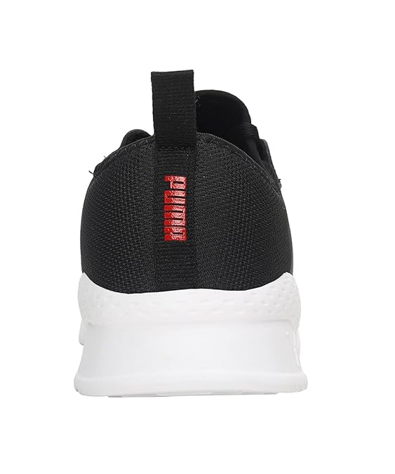 Puma Unisex-Adult Harold Sneaker ( Black-High Risk Red , 10 )