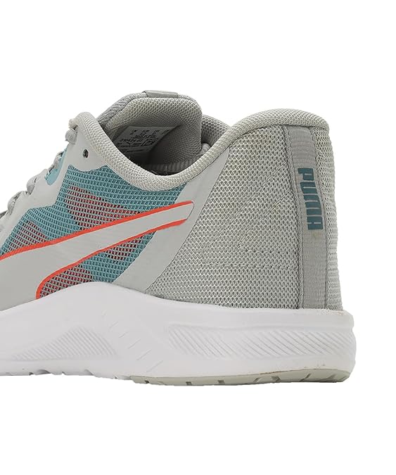 Puma Men Seriah Running Shoe (Ash Gray-Hot Heat-Bold Blue , 11 UK )