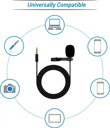 Flipkart SmartBuy Omnidirectional Lavalier Condenser Microphone