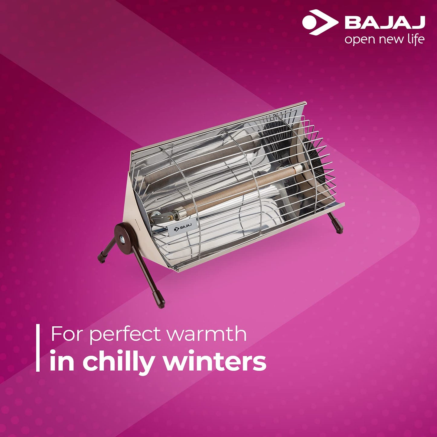 BAJAJ MINOR 1000W IVORY ROOM HEATER