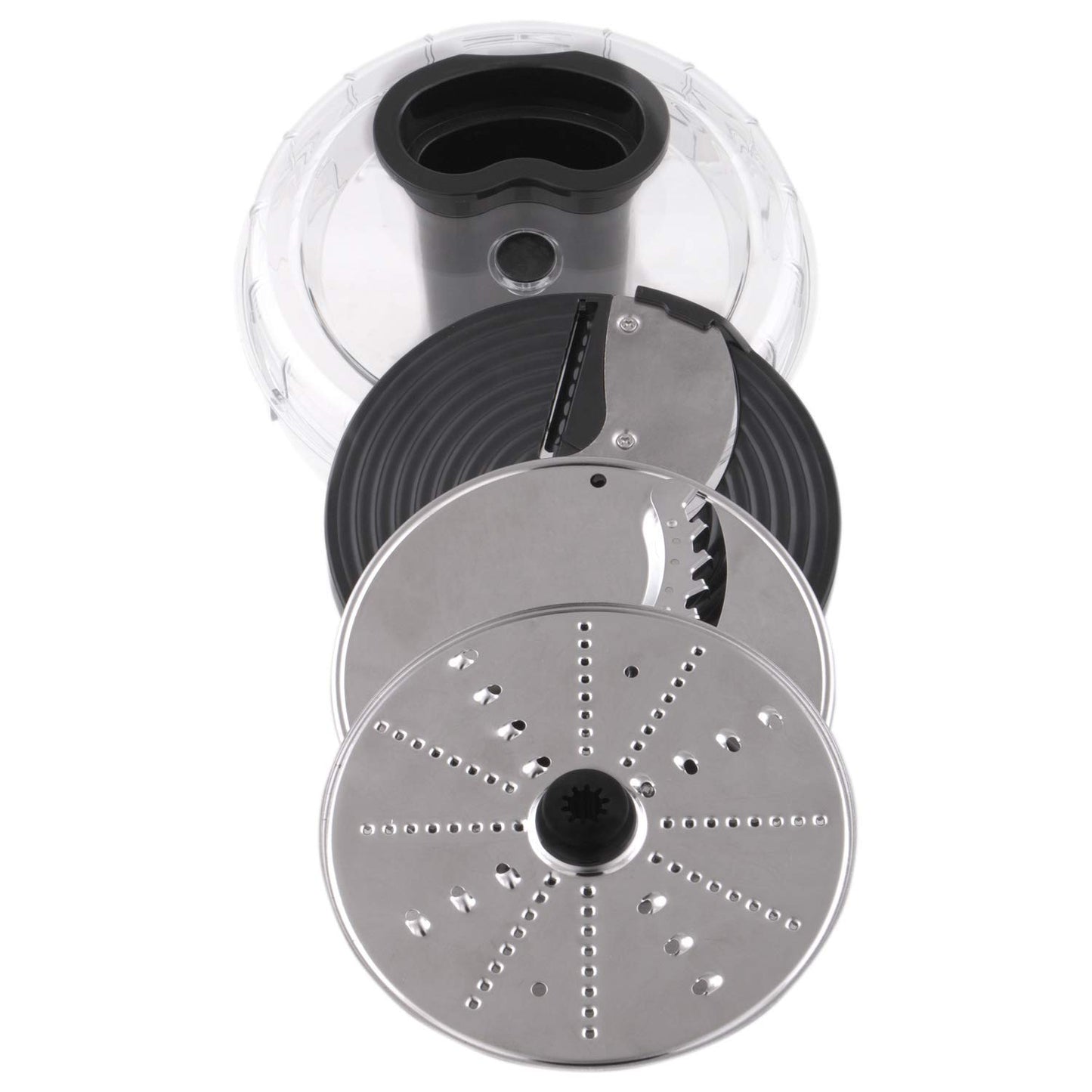 MORPHYRICHARDS ICON DLX FOODPROCESSOR (SS Brushed Finish Colour) (640080)