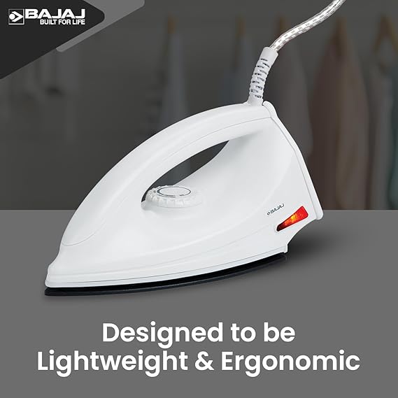 BAJAJ MAJESTY DX 6 1000W WHITE DRY IRON
