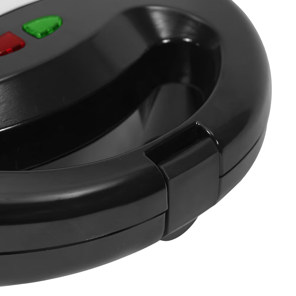 BPL MX Series 750W Sandwich Maker with Thermostatic Control, Black & Stainless Steel, (BSMS0042S)