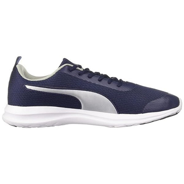 Puma Mens Lite Pro Peacoat-Silver Running Shoe - 10 UK
