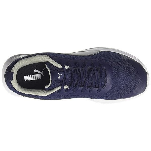 Puma Mens Lite Pro Peacoat-Silver Running Shoe - 10 UK
