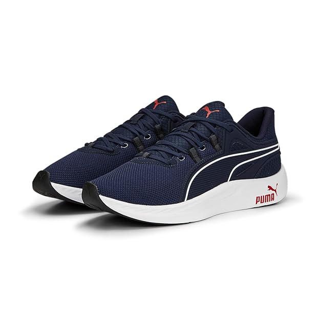 Puma Unisex Adult Better Foam Legacy Running Shoe ( Navy-White , 7 )