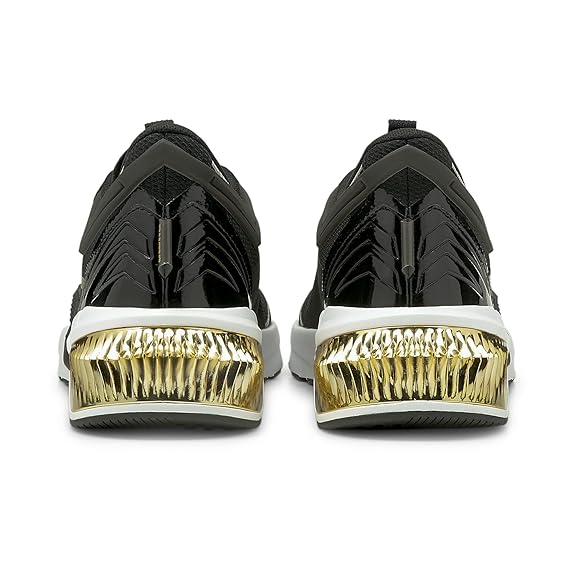Puma Women Provoke XT FTR Moto Training Shoe ( Black-Team Gold , 4 )