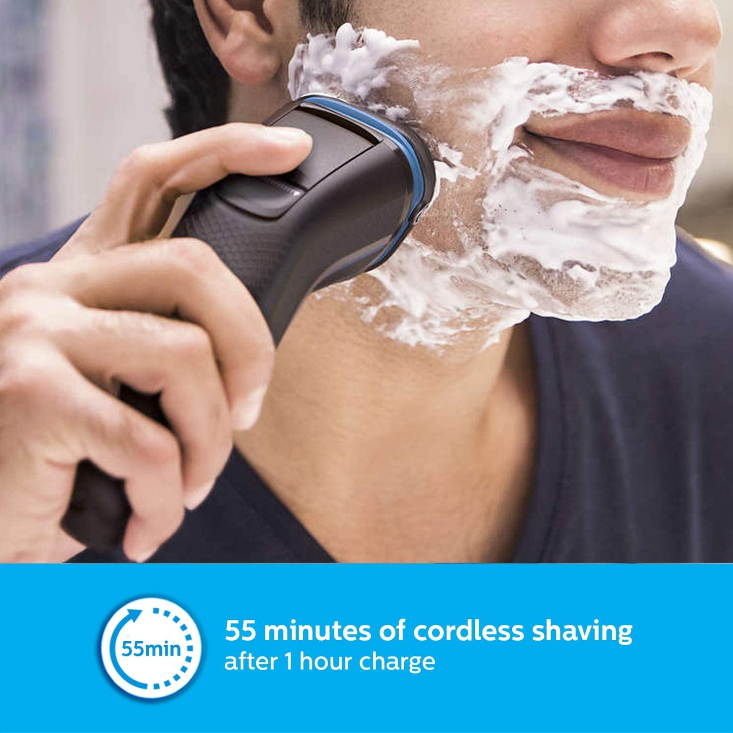PHILIPS S3122/55 Wet and Dry Electric Shaver (FS0989S312255V001)