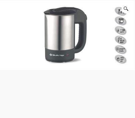 Bajaj KTX 2 DLX Kettle 0.5L (670104)