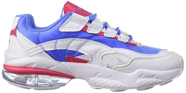 Puma Womens Cell Venom Shift 2 Women's Trainers Sneaker (Puma White-Blue Glimmer , 4 )