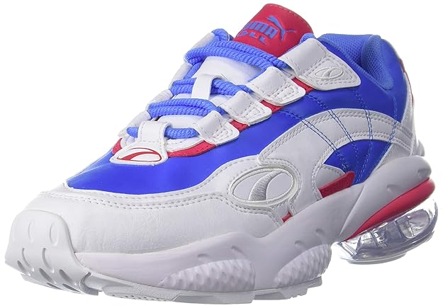Puma Womens Cell Venom Shift 2 Women's Trainers Sneaker (Puma White-Blue Glimmer , 4 )