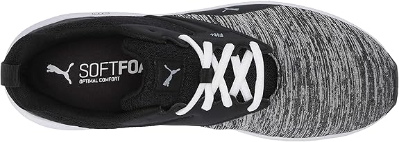 PUMA Men's NRGY Comet Sneaker (Black White, 10 UK )