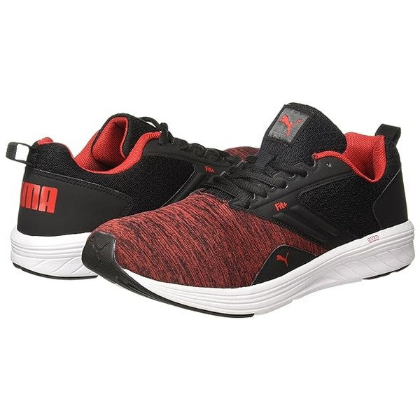 Puma Men Comet IPD Black-High Risk Red Sandals-11UK