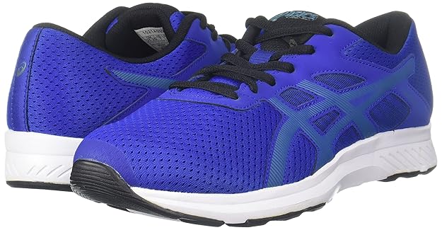 ASICS Mens FUZOR B Monaco Blue/Misty Pine Running Shoe UK-11