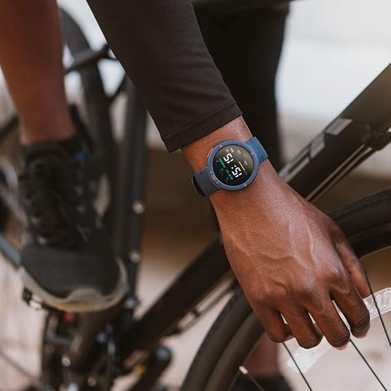 Amazfit Verge Phone Call Smart Watch with Alexa-Built in(Blue)