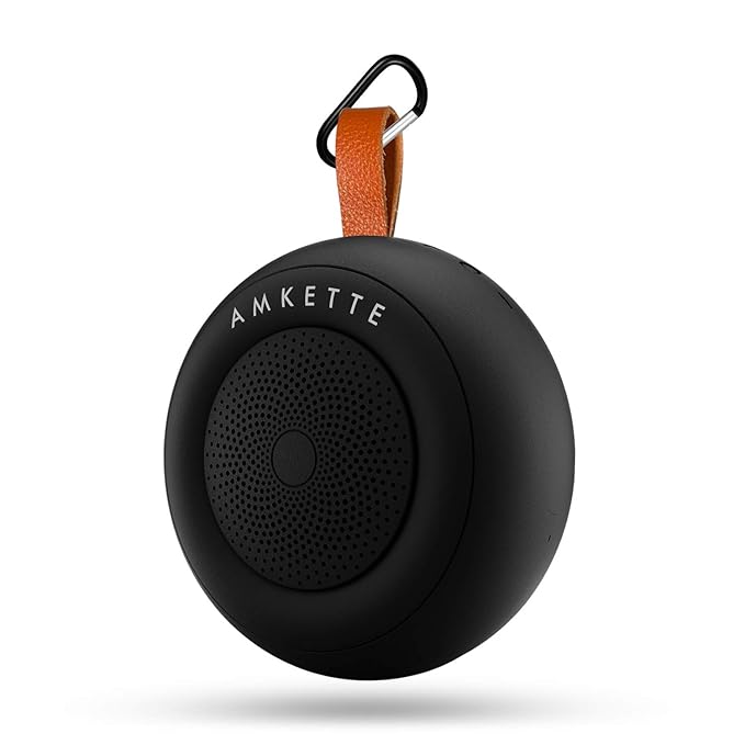 Amkette Boomer Pod 5 Watt Wireless Bluetooth Speaker (Black)