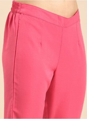 Anouk Women Floral Printed Regular Kurta With Trousers & Dupatta