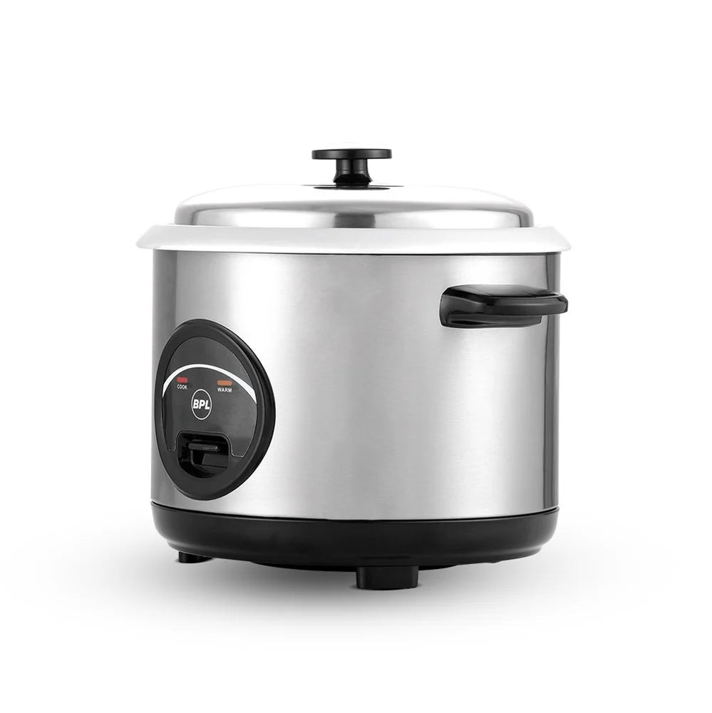 BPL BRCO001182B 700 W Rice Cooker (1.8 L, Stainless Steel)