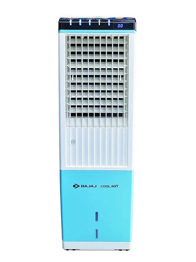 Bajaj Cool.iNXT IoT Enabled 22-litres Tower Air Cooler (White) - for Medium Room