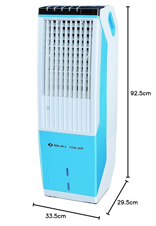 Bajaj Cool.iNXT IoT Enabled 22-litres Tower Air Cooler (White) - for Medium Room