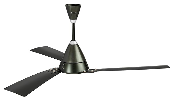 Bajaj Euro NXG AVAB 1200 mm Full Aluminium Body Ceiling Fan With Anti-Bacterial Coating (Drupe Green), Regular