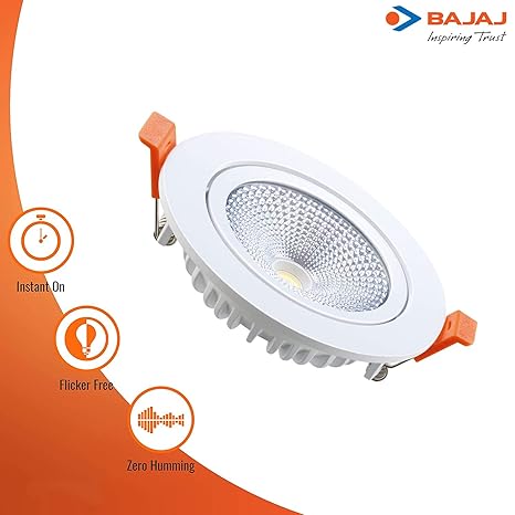 Bajaj Ivora Led Cob Down Light 12w Cool Day Light