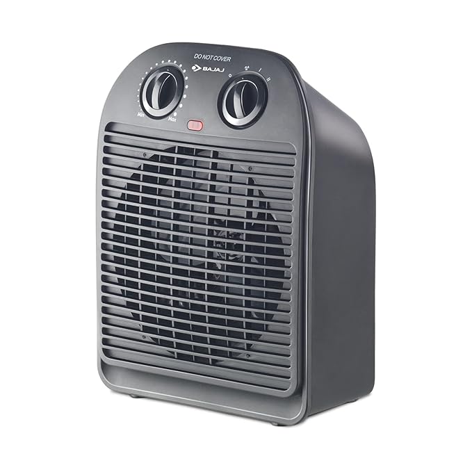 Bajaj Majesty RFX2 2000 Watts Fan Forced Circulation Room Heater (Black)