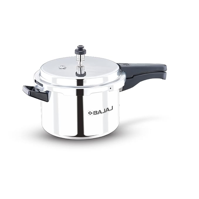 Bajaj PCX OLPC 5 liter Induction Bottom Stainless Steel Pressure Cooker