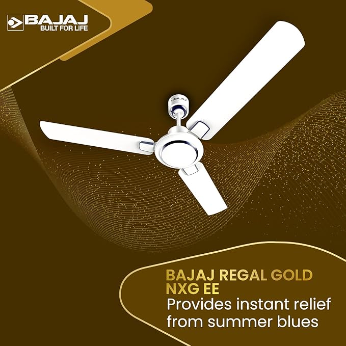 Bajaj Regal Gold NXG EE 1200MM Duck White CF
