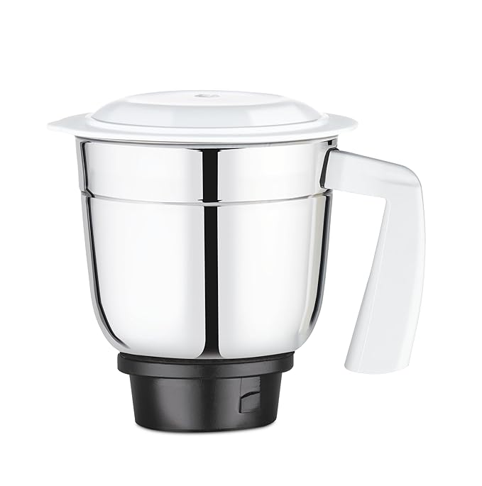 Bajaj Twister Mixer Grinder, 750W, 3 Jars (White)
