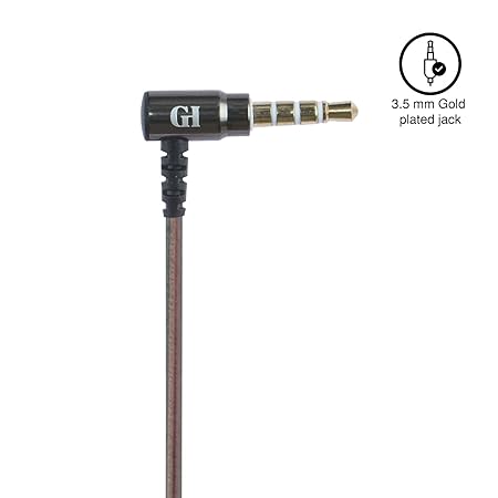 Gunter & Hanke Bass max 900 in Ear Headphones with mic Black