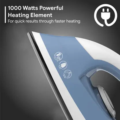 Crompton ACGEI-BRIO 1000 W Dry Iron (SKY BLUE)