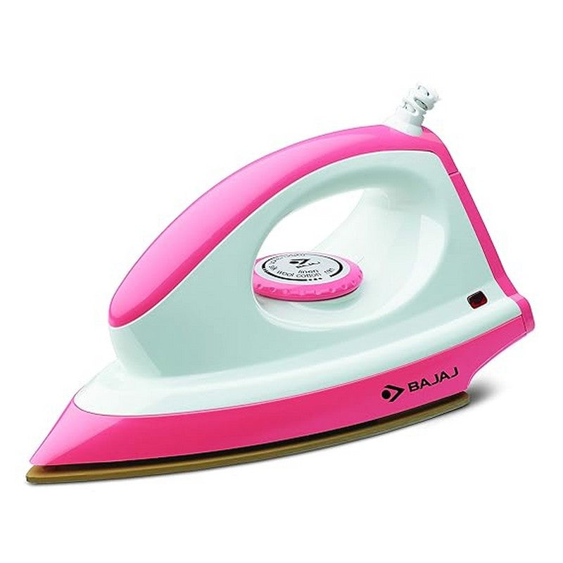 BAJAJ Majesty Canvas Pink 1000 Watts Dry Iron 1000 W Dry Iron (Pink)
