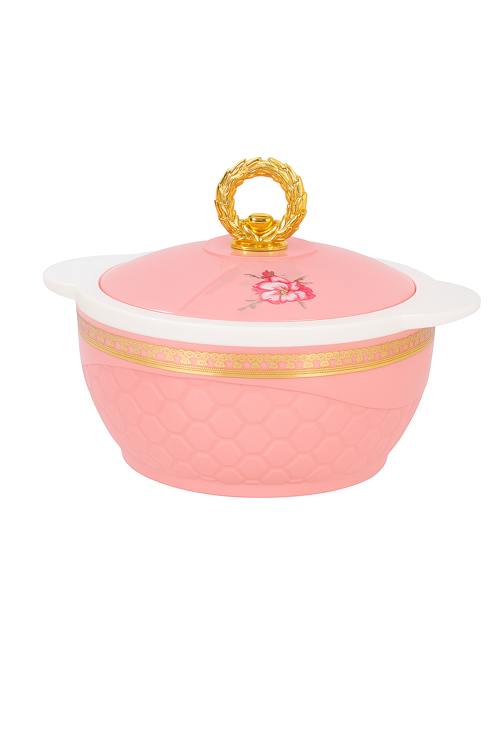 SANJEEV KAPOOR Premium HOUSEWARE Fiesta 1500 Casserole Pink | Stainless Steel | Insulated |BPA Free | Food Grade | Recyclable