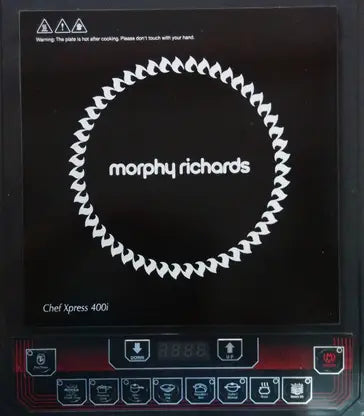 Morphy Richards 1400 W Induction Cooktop Push Button  (Black, Chef Xpress 400i)
