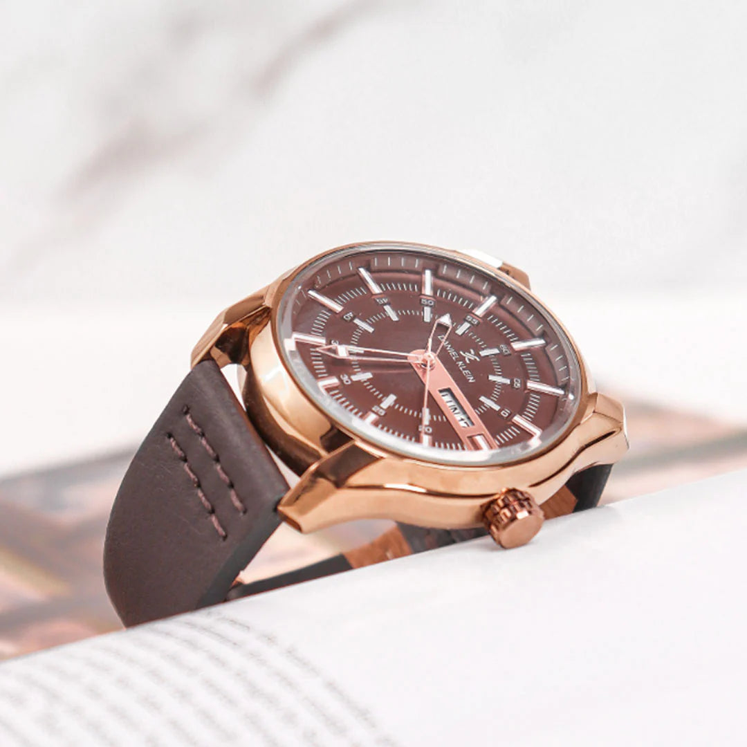 Daniel Klein Premium Men Brown Dial Watch (DK11599-4)