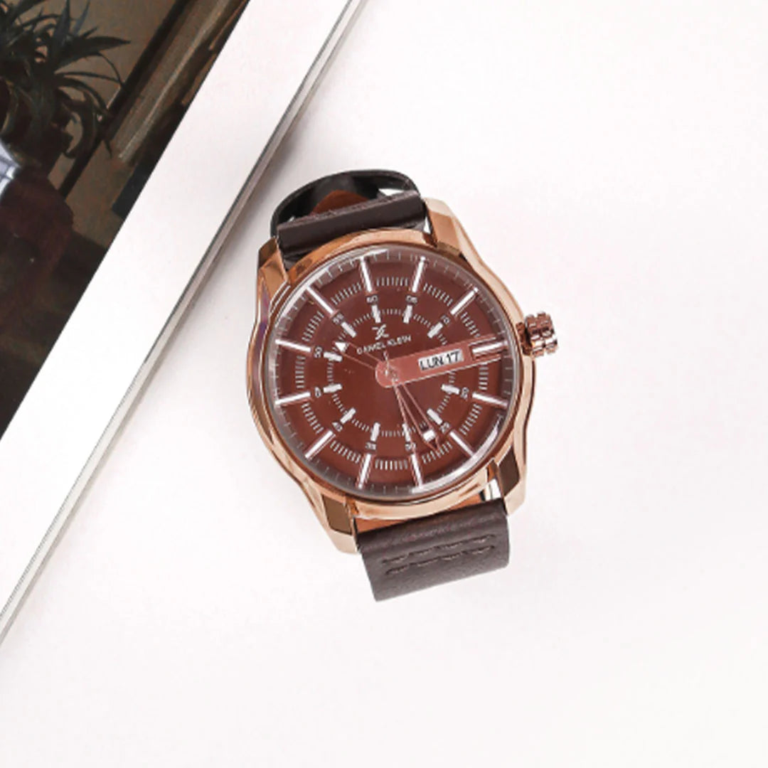Daniel Klein Premium Men Brown Dial Watch (DK11599-4)
