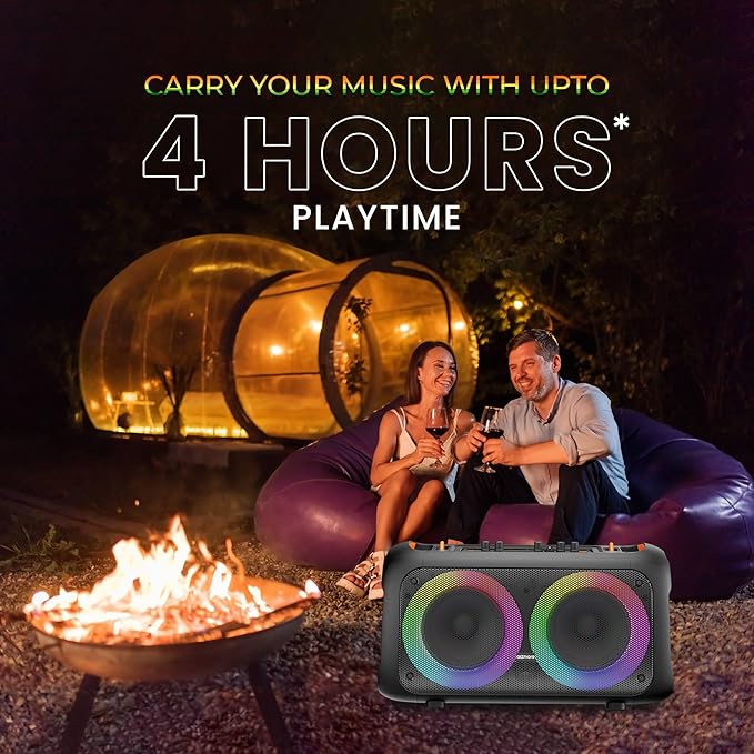 GIZMORE Trolley Speaker T3000 Drumm 60 W Bluetooth Portable Party Speaker