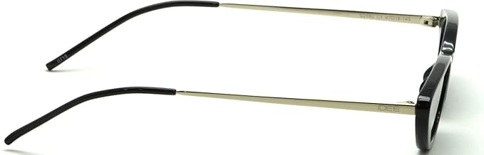 IDEE-S2580-C1 47mm Small Cat-eye Black UV Protection Unisex Sunglasses