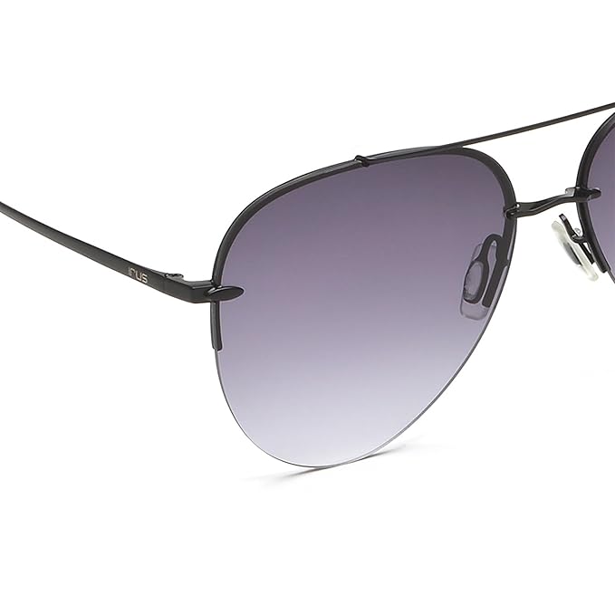 IRUS 100% UV protected sunglasses for Men | Size- Large | Shape- Aviator | Model- IRS1148C1SG