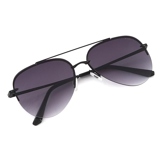 IRUS 100% UV protected sunglasses for Men | Size- Large | Shape- Aviator | Model- IRS1148C1SG