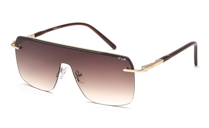 IRUS 100% UV protected sunglasses for Men | Size- Large | Shape- Square | Model- IRS1181C1SG