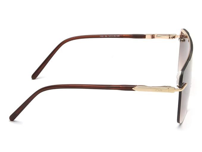 IRUS 100% UV protected sunglasses for Men | Size- Large | Shape- Square | Model- IRS1181C1SG