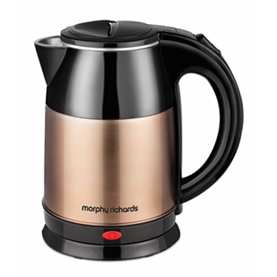 Radiant kettle 1.8L 1500 Watts Electric Kettle (Detachable Base, Dry Boil Cut Off Protection, 590027, Copper/Black)